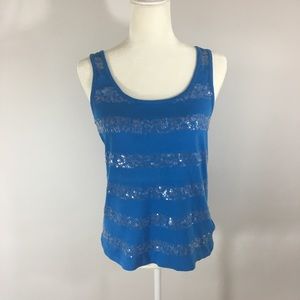 DKNY tank top sequence in front